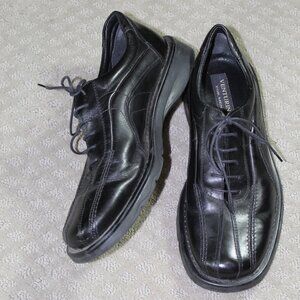 Venturini for Men Size 10M Chivas Black Lace Up Dress Loafers